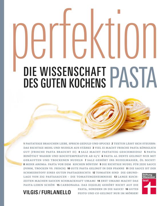 Produktbild Perfektion Pasta (Deutsch, Mario Furlanello, Thomas Vilgis, 2020)