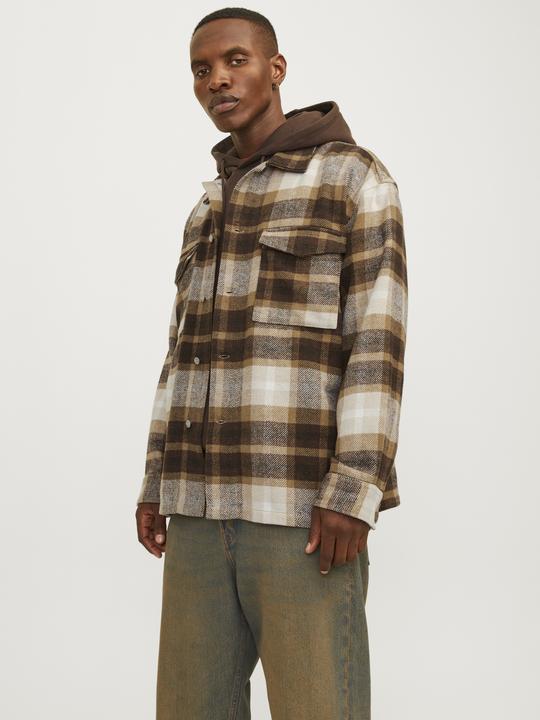Produktbild Jack & Jones Weit geschnitten Overshirt Overshirt (XS)