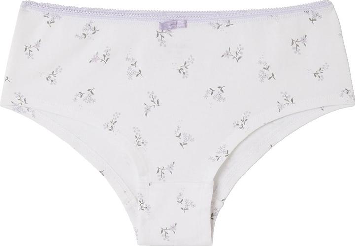 Produktbild Vertbaudet Bio-Kollektion: 5er-Pack Mädchen Shortys mit Blumen (140, 5er Pack)