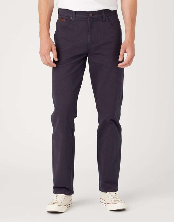 Actual product image Wrangler Texas Slim Pant Straight Fit Dark Navy (W30/L32)