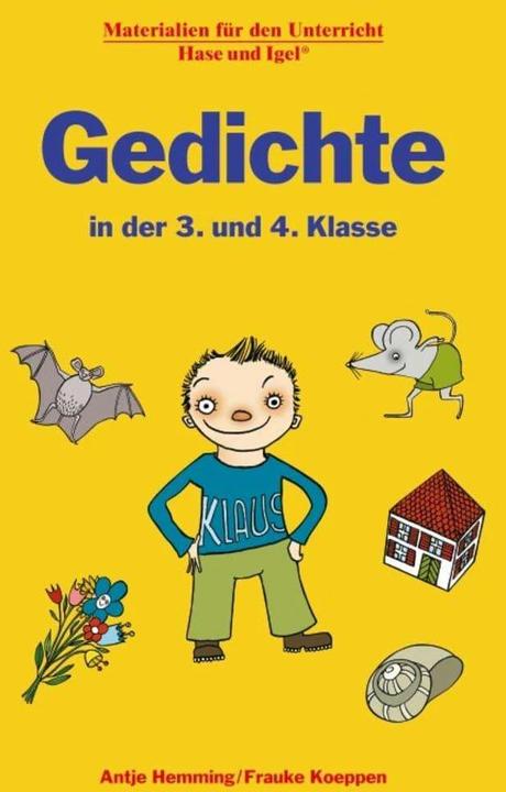 Actual product image Gedichte in der 3. und 4. Klasse (German, Antje Hemming, Frauke Koeppen, 2016)