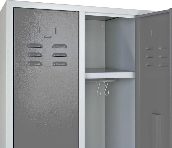 Actual product image ADB Spind Garderobenschrank Regular" 2-türig (60 cm, 177.50 cm)