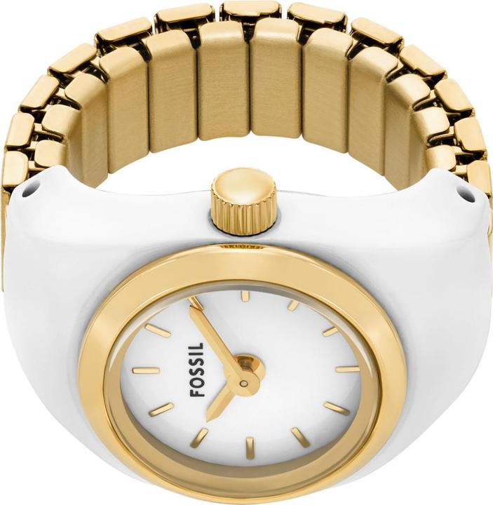 Produktbild Fossil WATCH RING Dames Horloge 15 mm - Goudkleurig (15)