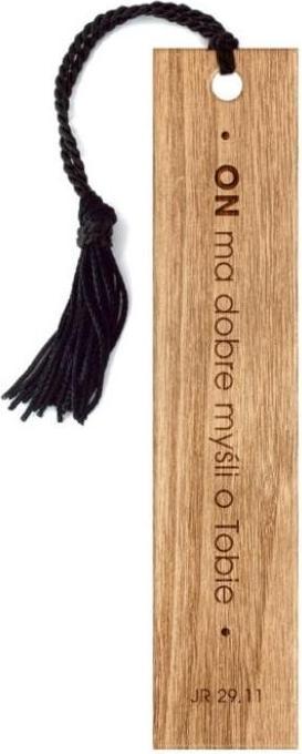 Immagine prodotto Cozywood Lesezeichen aus Holz - ER hat gute Gedanken