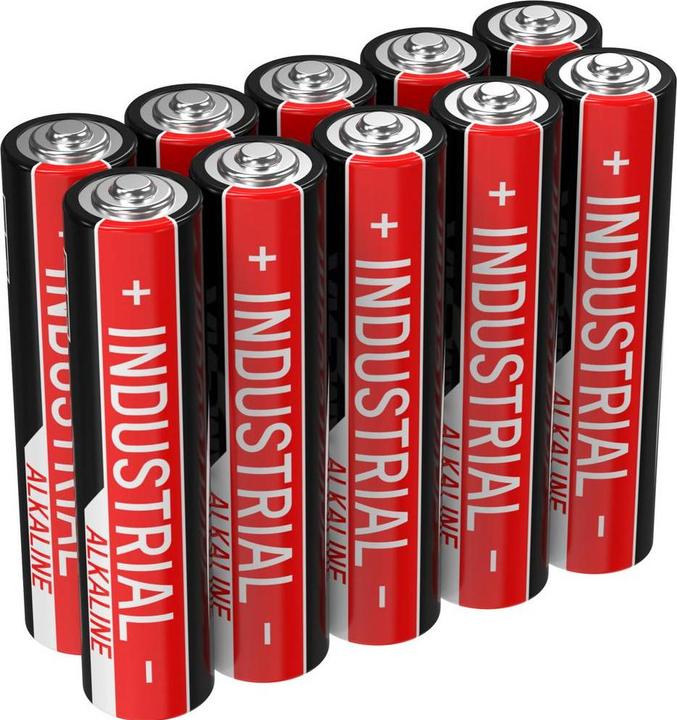 Produktbild Ansmann 1501-0009 - Einwegbatterie - AAA - Alkali - 1,5 V - 10 Stück(e) - Cd (cadmium) - (10 Stk., AAA, 1200 mAh)
