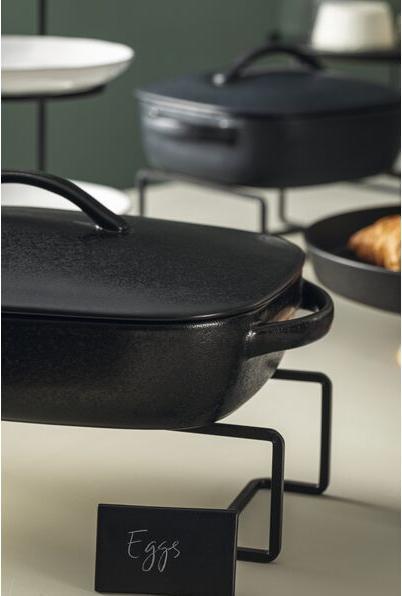Actual product image Costa Nova Boutique square gratin dish with lid