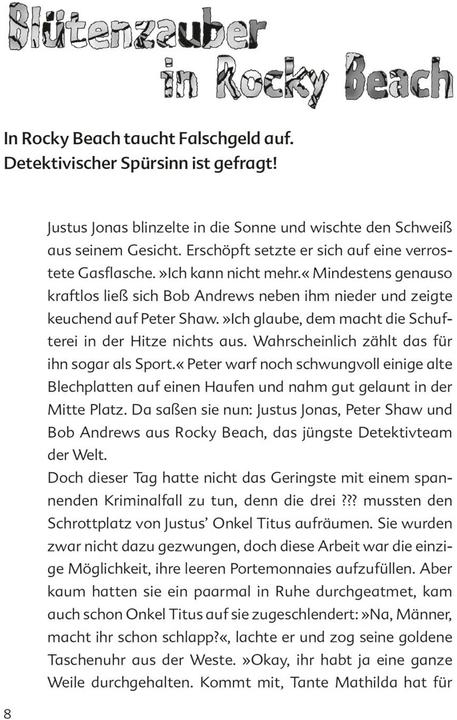 Actual product image Die drei??? Kids: Schattendiebe. 30 spannende Ratekrimis! (German, Stefanie Wegner, Ulf Blanck, 2022)