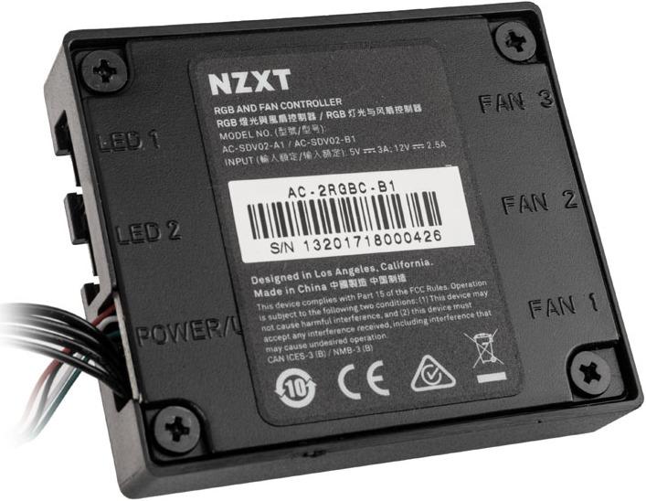 Actual product image NZXT RGB & Fan Controller