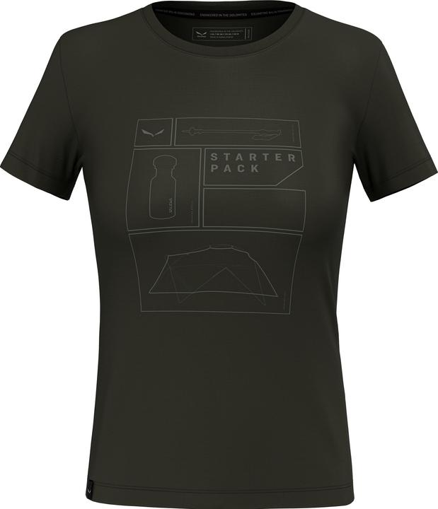 Actual product image Salewa Eagle Pack Dry'Ton T-Shirt Da (38, M)
