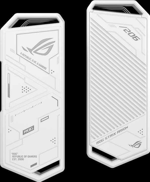 Image du produit ASUS Geh USB ROG Strix Arion White M2 Boîtier SSD avec Aura (M.2)