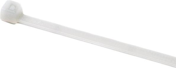 Actual product image HellermannTyton HELLERMANN cable tie 150x3,5 UB150B-N-PA66-NA-C1 TY-ITS natural 138-00045 (Plastic cable ties, 150 mm, 100 pcs.)