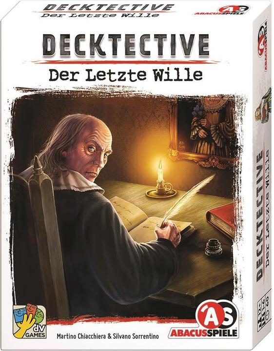 Image du produit Abacus ABA38214 - Decktective - Der letzte Wille, jeu de cartes, pour 1 à 6 joueurs, à partir de 12 ans (Allemand)