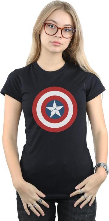 Image du produit - T-shirt CAPTAIN AMERICA CIVIL WAR SHIELD - Femme (XL)