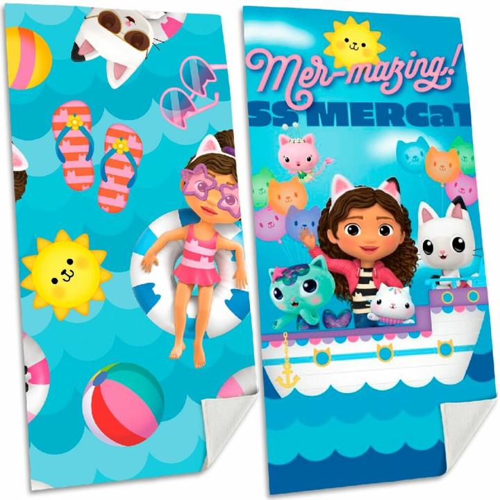 Immagine prodotto Kids Licensing Gabbys Dollhouse Badetuch (70 x 140 cm)