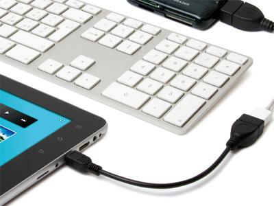 Actual product image Hamlet Exagerate Zelig Pad Cable adapter mini usb to usb female (0.15 m)