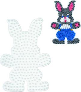 Image du produit Hama Perlen Plaque de perles-lapin