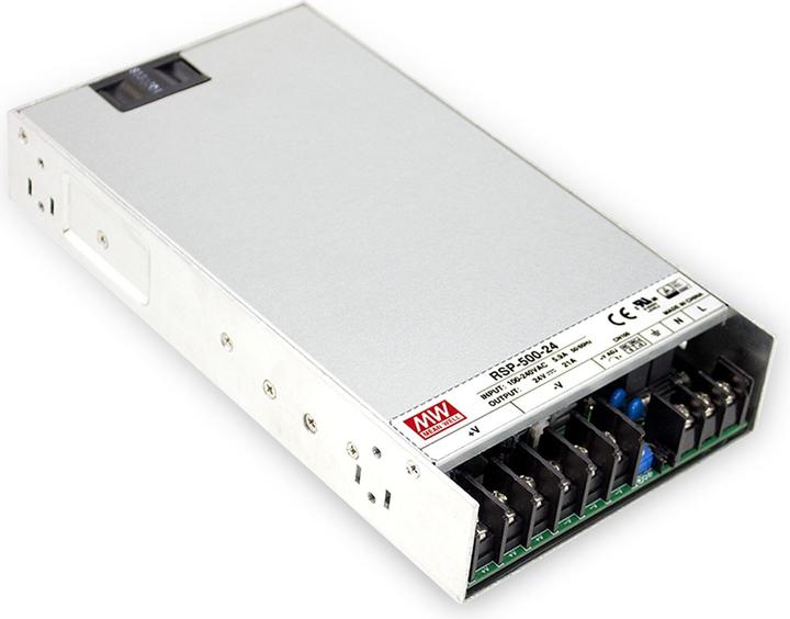 MeanWell AC/DCNetzteilbaustein geschlossen (500 W)