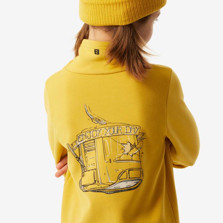 Produktbild Wedze Skipullover Kinder - 100 gelb (146)