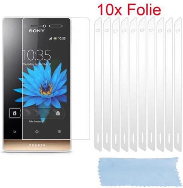 Immagine prodotto Cadorabo 10x pellicola protettiva (1 Pezzo/i, Sony Xperia Miro)