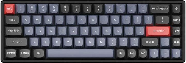 Image du produit Keychron Key K6Pro 65% Alu RGB Key Red H K6P-J1-FR (DE, Sans fil)