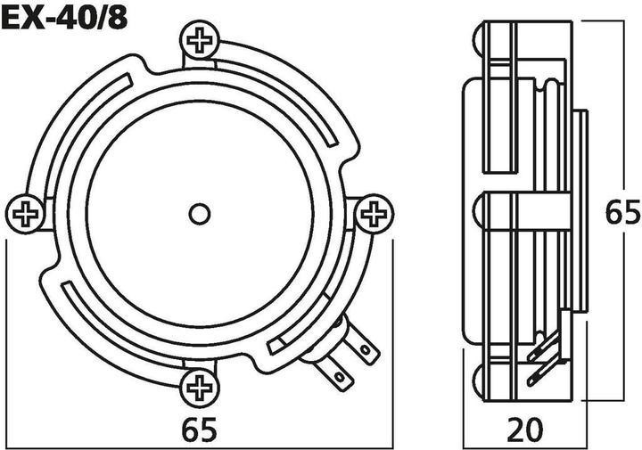 Immagine prodotto Monacor AudioExciter/Resonator (1 pz.)