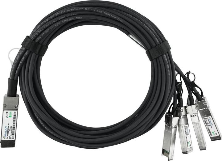 Produktbild BlueLAN Siemon SFPPQSFP30-01 kompatibles QSFP DAC SC253501K1M30
