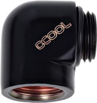 Produktbild Alphacool HF L-Verbinder G1/4 AG auf G1/4 IG Deep Black