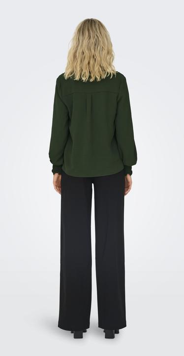 Image du produit Only Coupe normale Col rond Manches smockées Manches volumineuses Top Top (XS)