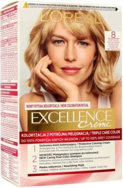 Immagine prodotto L'Oréal Paris L'Oreal Excellence Creme Tintura per capelli 8.0 Biondo chiaro (8,0 Lightonde)
