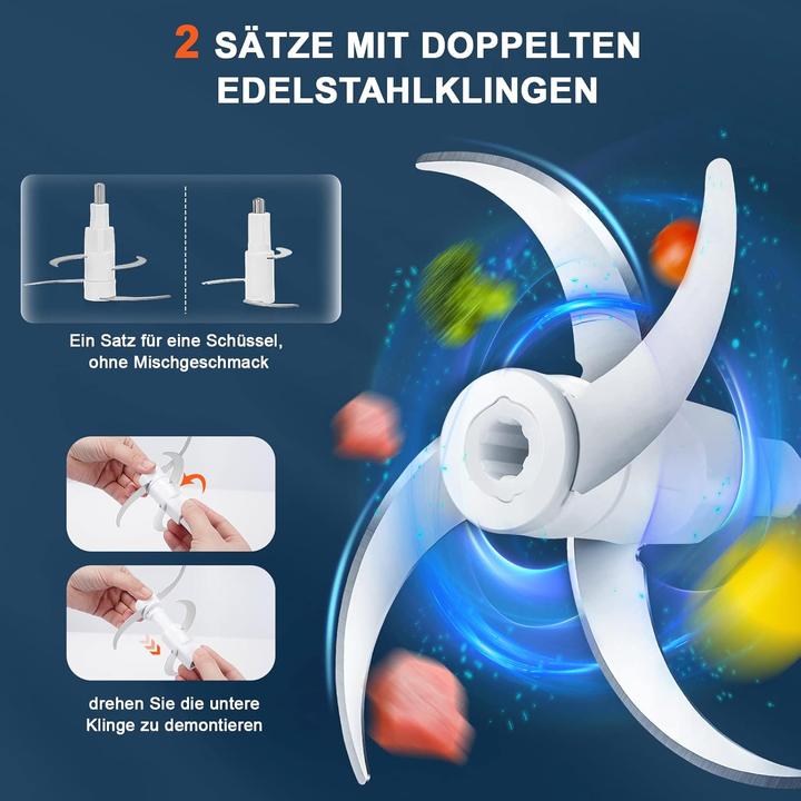 Actual product image Bear Rock Doppelhäcksler (2000 ml, 300 W)
