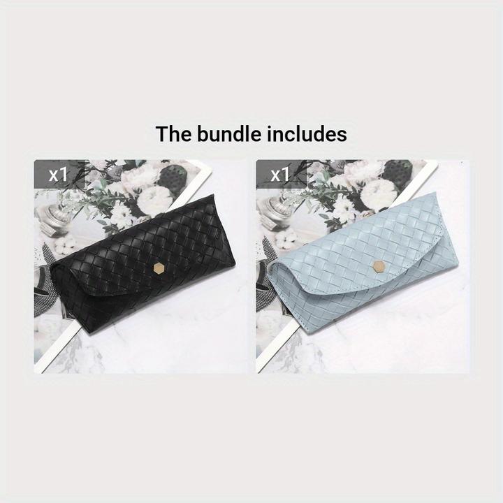Only-Bags.Store Modernes PU-Leder-Sonnenbrillenetui, stilvolles und langlebiges Reisezubehör für Männer und Frauen