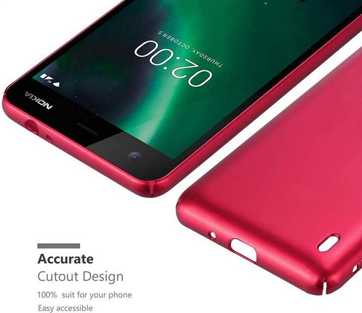 Productafbeelding Cadorabo Harde kaft Matte metalen omslag (Nokia 2)