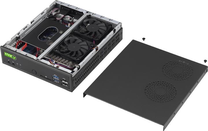 Image du produit Step PC Micro DS6010 avec Windows 11 Pro (6-core i5-10400 H410 8GB 256GB NVMe SSD 1x DP 1x HDMI) (8 Go, 256 Go)