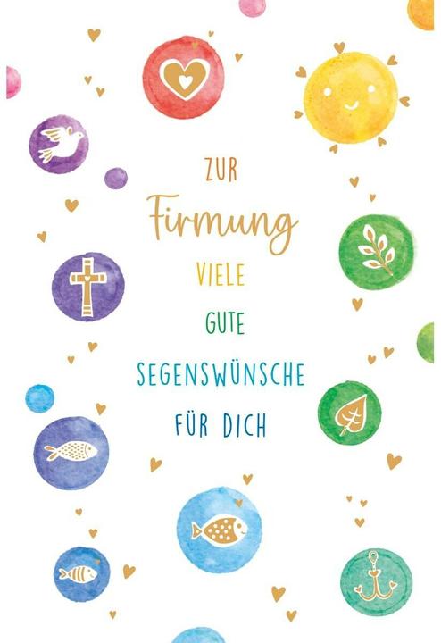 Image du produit ABC Glückwunschkarte Firmung 12.5 x 17.6 cm (1 pcs)