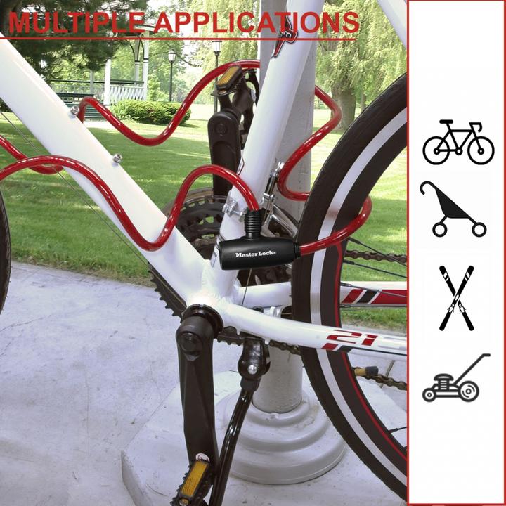 Actual product image Master Lock Spiral lock (180 cm)