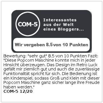 Immagine prodotto Rosenstein & Söhne Popcorn-Maschine