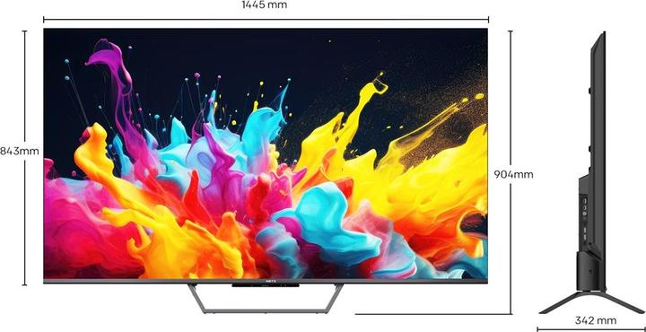 Metz Telewizor 65 METZ QLED 65MQE7600Z (65", QLED, 4K)