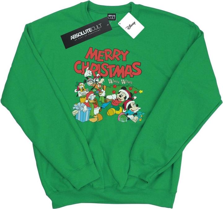 Disney Mickey And Friends Winter Wishes Sweatshirt (S)