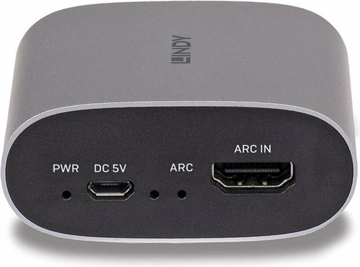 Actual product image Lindy HDMI ARC, audio downmix decoder (Extractor)