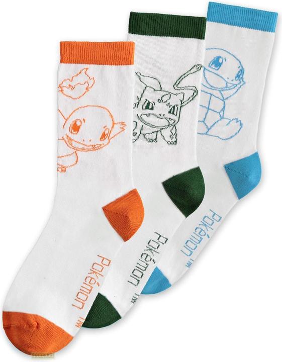 Immagine prodotto Difuzed Pokemon - Starter gen.1 - taille 39/42 (confezione da 3, 39, 42)