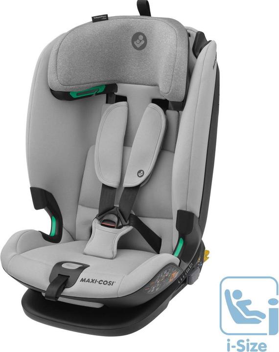 Actual product image Maxi-Cosi Titan Plus i-Size Authentic Grey (Child seat, ECE R129/i-Size Standard)