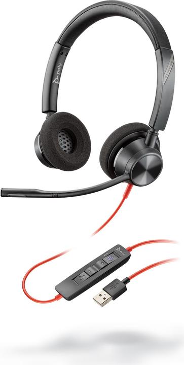 Actual product image Poly Blackwire 3320 USB-A (Cable, USB-A)