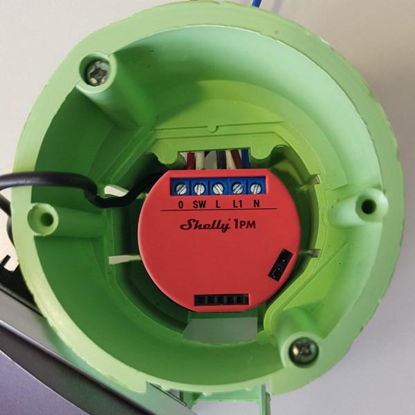 Produktbild Shelly WLAN-Schaltaktor 1PM WiFi-Switch mit Leistungsmessung (Schaltaktor)