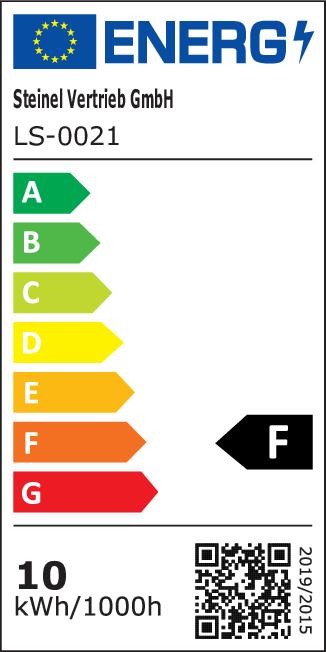 Energie-Label Steinel LED Aussenleuchte L 840 C (319 lm, IP44)