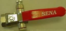 Productafbeelding waterkogelkraan met afvoer, ontluchting en 1/2 inch afdichting (RH323)