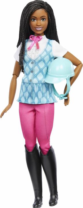 Actual product image Barbie Mysteries: The Mysterious Horse Adventure" Brooklyn" doll with riding outfit