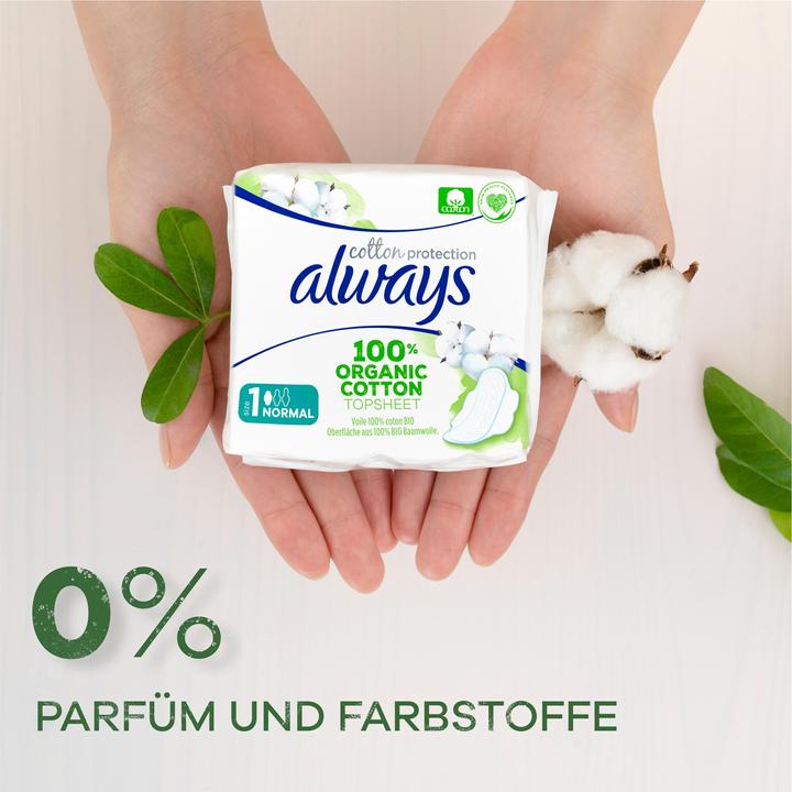 Actual product image Always Cotton Protection (66 x, Sanitary pads)