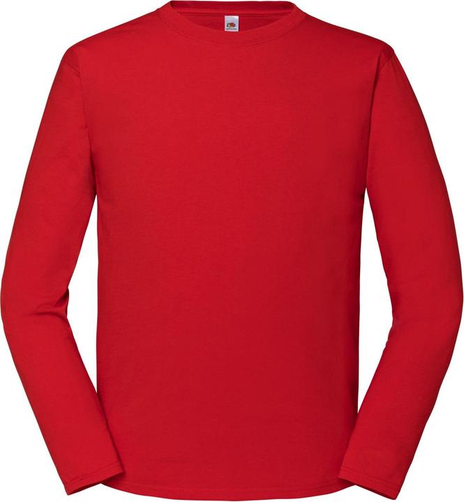 Fruit of the Loom Iconic Premium TShirt Langärmlig