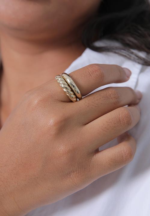 Image du produit Elli 2er Set Twisted Look (56, Argent 925)