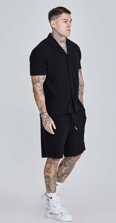 Produktbild Siksilk Kurzarmhemd Towelling Shirt (M)